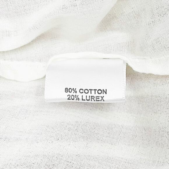 NWOT MISA Los Angeles Silvia Mini Skirt Size XS Striped Cotton Blend Soft Girl - Picture 13 of 14